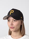 Бейсболка 47 BRAND арт. B-REPDT20WBP-BK Pittsburgh Pirates MLB (черный)
